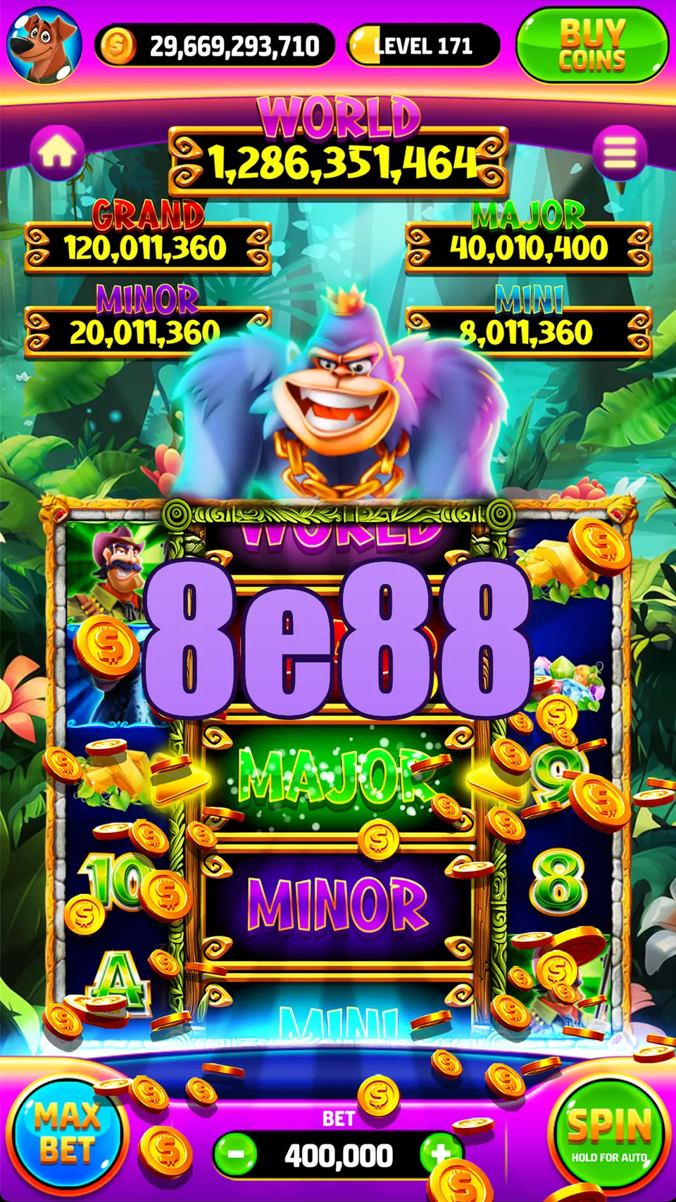 8e88 লগইন